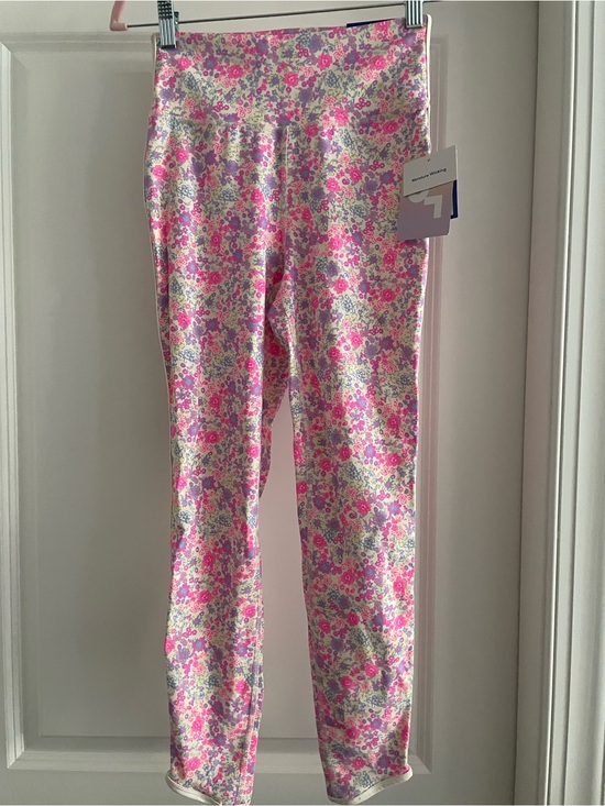 JoyLab Pants - JoyLab Pink Floral Woman’s Leggings with Pastel Accents